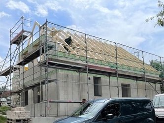 09.08.2021 Montage Dachstuhl