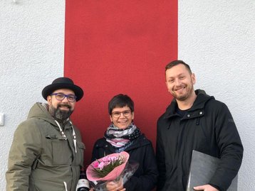 Glückliche Bauherren 