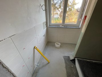 14.01.2022 Fliesenarbeiten