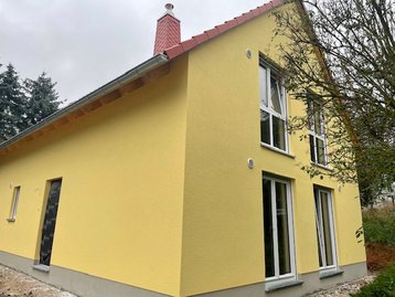 11.10.2021 Außenputz fertig