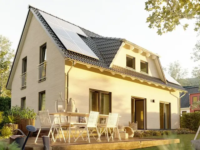Das Landhaus 142 ist ein vielseitiges Massivhaus von Town & Country.